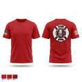 Ozan Rural Volunteer Fire Dept 88476782 Old School Cotton Feel Shirt - 1