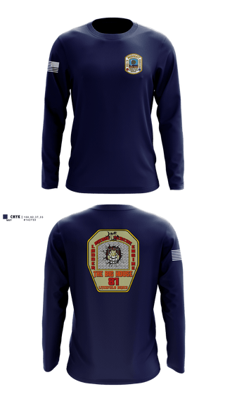 Long Sleeve Performance Shirt, , Fire Department, Teamtime, Team time, sublimation, custom sports apparel, team uniforms, spirit wear, spiritwear, sports uniforms, custom shirts, team store, custom team store, fundraiser sports, apparel fundraiser