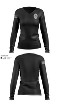 DeKalb County Juvenile Court 96989557 Women's Long Sleeve V-neck Shirt - 21