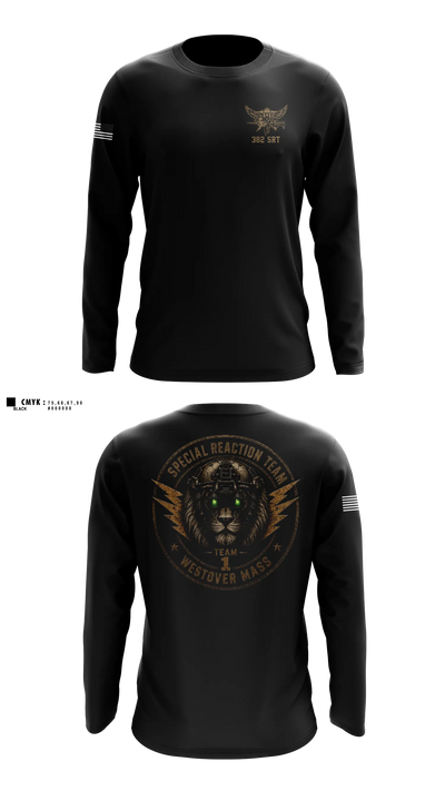 382 SRT 54292803 Long Sleeve Performance Shirt - 101