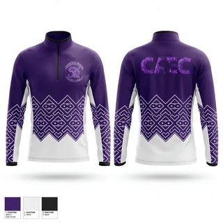 Quarter Zip Jacket, CAEC Africentric Nubians, Track & Field, Teamtime, Team time, sublimation, custom sports apparel, team uniforms, spirit wear, spiritwear, sports uniforms, custom shirts, team store, custom team store, fundraiser sports, apparel fundraiser
