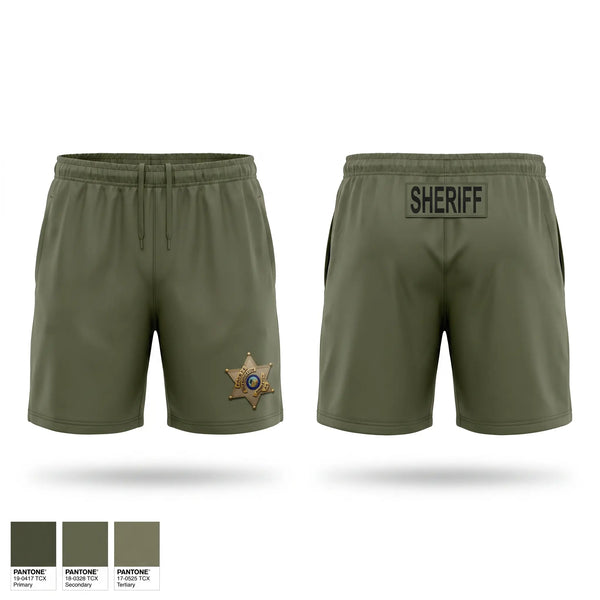 Athletic Shorts With Pockets, Shoshone County sheriffs office, Police, Teamtime, Team time, sublimation, custom sports apparel, team uniforms, spirit wear, spiritwear, sports uniforms, custom shirts, team store, custom team store, fundraiser sports, apparel fundraiser