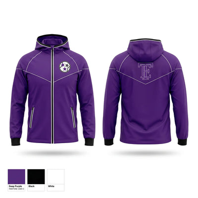 East Tennessee Hustle Baseball Windbreaker - 1