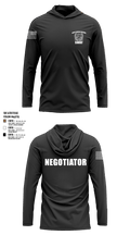 North Tarrant Regional SWAT 84161137 Long Sleeve Performance Shirt with hood - 2