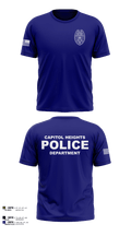 Capitol Heights Police Dept. 66075922 Old School Cotton Feel Shirt - 4