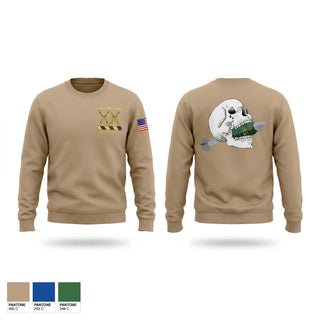 Crew Neck Sweatshirt, C-CO, 5-20 IN, Army, Teamtime, Team time, sublimation, custom sports apparel, team uniforms, spirit wear, spiritwear, sports uniforms, custom shirts, team store, custom team store, fundraiser sports, apparel fundraiser
