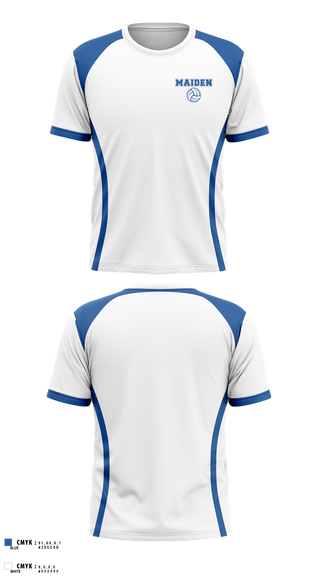 Short Sleeve Performance Shirt, Maiden High School Volleyball, Women's Volleyball, Teamtime, Team time, sublimation, custom sports apparel, team uniforms, spirit wear, spiritwear, sports uniforms, custom shirts, team store, custom team store, fundraiser sports, apparel fundraiser