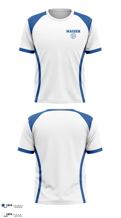 Maiden Volleyball Short Sleeve Performance Shirt - 5