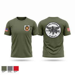 Short Sleeve Performance Shirt, Talladega SWAT, Police, Teamtime, Team time, sublimation, custom sports apparel, team uniforms, spirit wear, spiritwear, sports uniforms, custom shirts, team store, custom team store, fundraiser sports, apparel fundraiser
