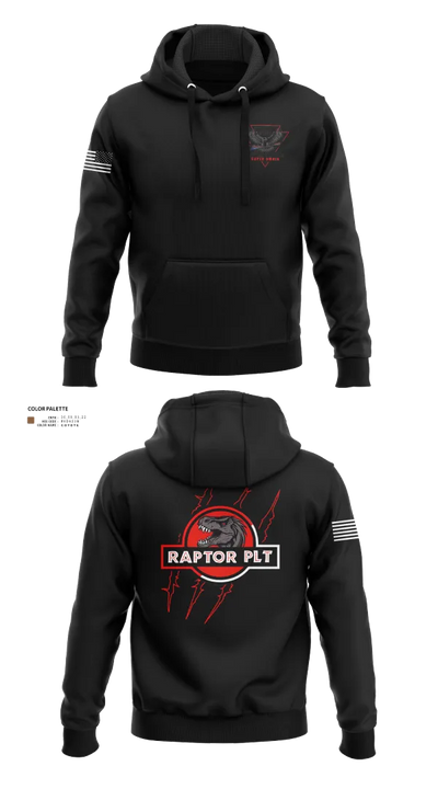 Raptor Platoon, 4-9 CAV 26880110 Hoodie - 30