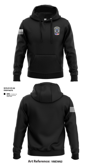 Hoodie, Pennridge Regional Police, , Teamtime, Team time, sublimation, custom sports apparel, team uniforms, spirit wear, spiritwear, sports uniforms, custom shirts, team store, custom team store, fundraiser sports, apparel fundraiser