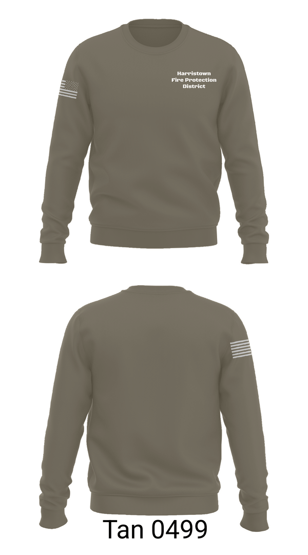 Crew Neck Sweatshirt, Harristown Fire Protection District, Fire Department, Teamtime, Team time, sublimation, custom sports apparel, team uniforms, spirit wear, spiritwear, sports uniforms, custom shirts, team store, custom team store, fundraiser sports, apparel fundraiser