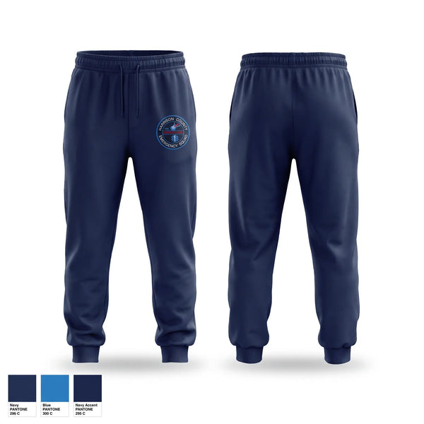Sweatpants, Harrison County Emergency Squad, EMS/EMT, Teamtime, Team time, sublimation, custom sports apparel, team uniforms, spirit wear, spiritwear, sports uniforms, custom shirts, team store, custom team store, fundraiser sports, apparel fundraiser