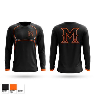 Long Sleeve Performance Shirt, Montville Soccer, Men's Soccer, Teamtime, Team time, sublimation, custom sports apparel, team uniforms, spirit wear, spiritwear, sports uniforms, custom shirts, team store, custom team store, fundraiser sports, apparel fundraiser