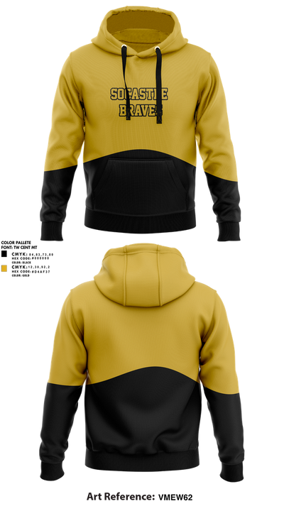 Socastee Braves 93737142 Hoodie - 1