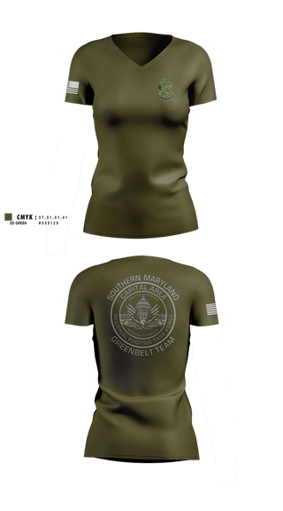 Womens Short Sleeve Vneck Shirt, Forest Heights Police, Police, Teamtime, Team time, sublimation, custom sports apparel, team uniforms, spirit wear, spiritwear, sports uniforms, custom shirts, team store, custom team store, fundraiser sports, apparel fundraiser