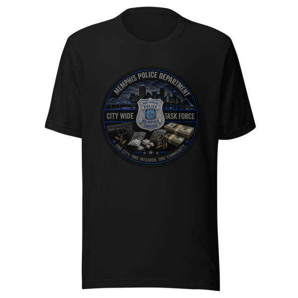Memphis Police Department City Wide Task Force Unisex Staple T-Shirt