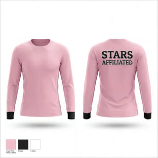 Long Sleeve Performance Shirt, Stars Affiliated, Men's Basketball, Teamtime, Team time, sublimation, custom sports apparel, team uniforms, spirit wear, spiritwear, sports uniforms, custom shirts, team store, custom team store, fundraiser sports, apparel fundraiser