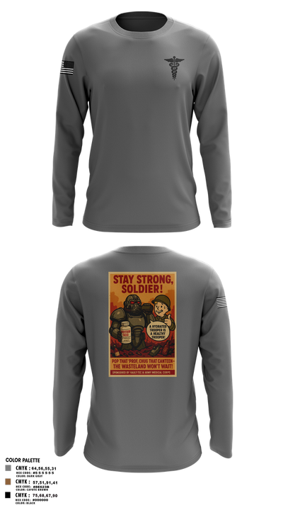 319th IEW Long Sleeve Performance Shirt 1
