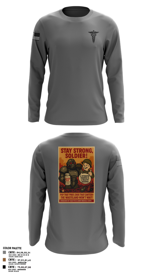 Long Sleeve Performance Shirt, 319th IEW, , Teamtime, Team time, sublimation, custom sports apparel, team uniforms, spirit wear, spiritwear, sports uniforms, custom shirts, team store, custom team store, fundraiser sports, apparel fundraiser