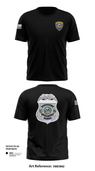 Short Sleeve Performance Shirt, Veterans Affairs Police, Police, Teamtime, Team time, sublimation, custom sports apparel, team uniforms, spirit wear, spiritwear, sports uniforms, custom shirts, team store, custom team store, fundraiser sports, apparel fundraiser