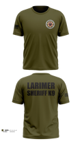 Larimer County Sheriff K9 Short Sleeve Performance Shirt - 3