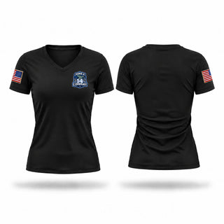 Womens Short Sleeve Vneck Shirt, 14C, Police, Teamtime, Team time, sublimation, custom sports apparel, team uniforms, spirit wear, spiritwear, sports uniforms, custom shirts, team store, custom team store, fundraiser sports, apparel fundraiser