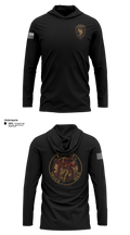 Full House Long Sleeve Performance Shirt with hood - 11