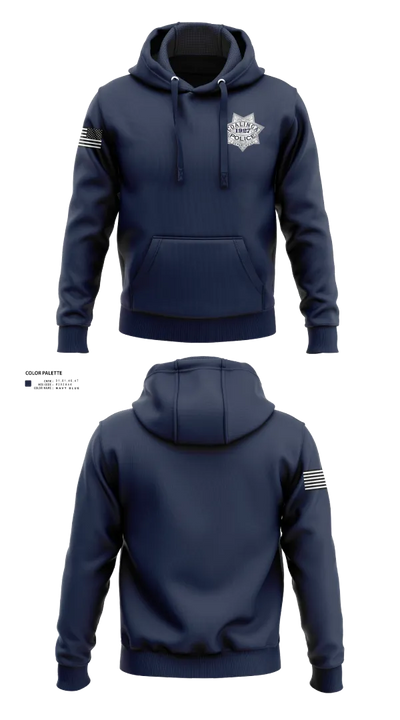 Coalinga Police Department Hoodie - 23