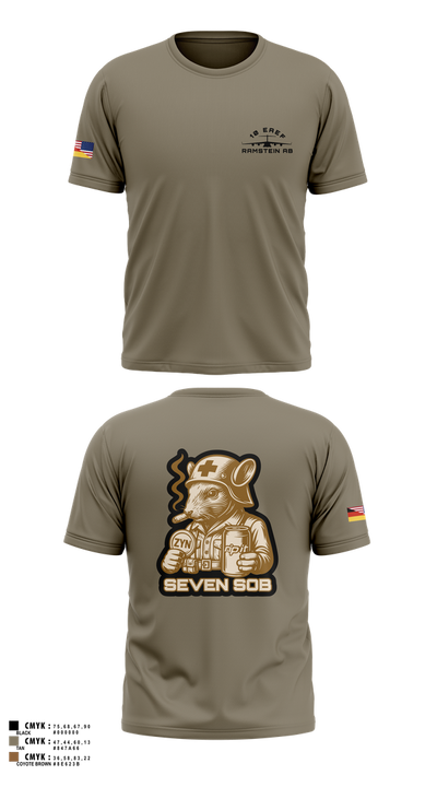 10 EAEF Bronze Crew 32641505 Short Sleeve Performance Shirt - 4