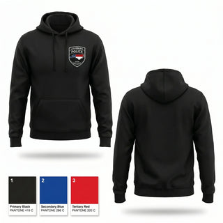 Hoodie, Louisburg Police Department, Police, Teamtime, Team time, sublimation, custom sports apparel, team uniforms, spirit wear, spiritwear, sports uniforms, custom shirts, team store, custom team store, fundraiser sports, apparel fundraiser