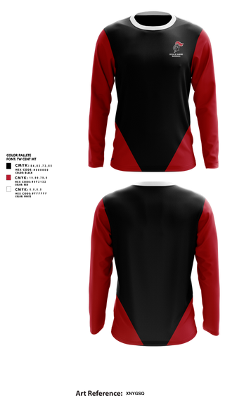 Long Sleeve Performance Shirt, DeKalb Barons Baseball, Baseball, Teamtime, Team time, sublimation, custom sports apparel, team uniforms, spirit wear, spiritwear, sports uniforms, custom shirts, team store, custom team store, fundraiser sports, apparel fundraiser
