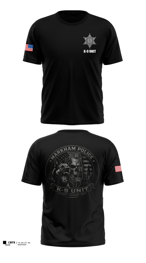 Old School Cotton Feel Shirt, Markham Police K-9 Unit, Police, Teamtime, Team time, sublimation, custom sports apparel, team uniforms, spirit wear, spiritwear, sports uniforms, custom shirts, team store, custom team store, fundraiser sports, apparel fundraiser