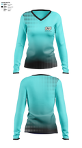 Built2Ball 72637833 Women's Long Sleeve V-neck Shirt - 1