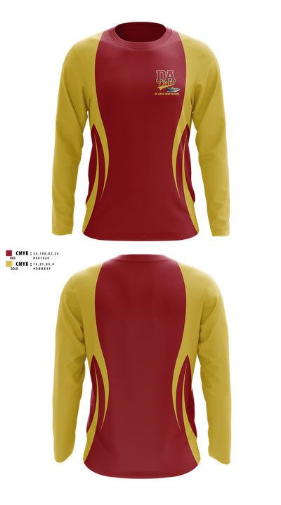 De Anza High School 76692398 Long Sleeve Performance Shirt 1