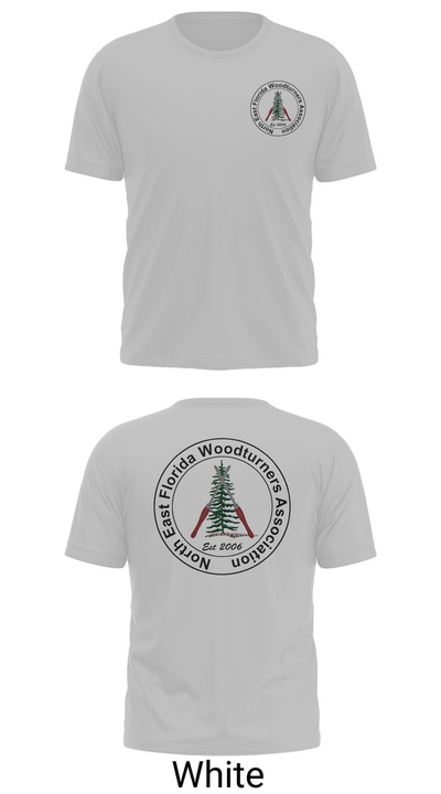 Northeast Florida Woodturning Association 62265388 Short Sleeve Performance Shirt - 11