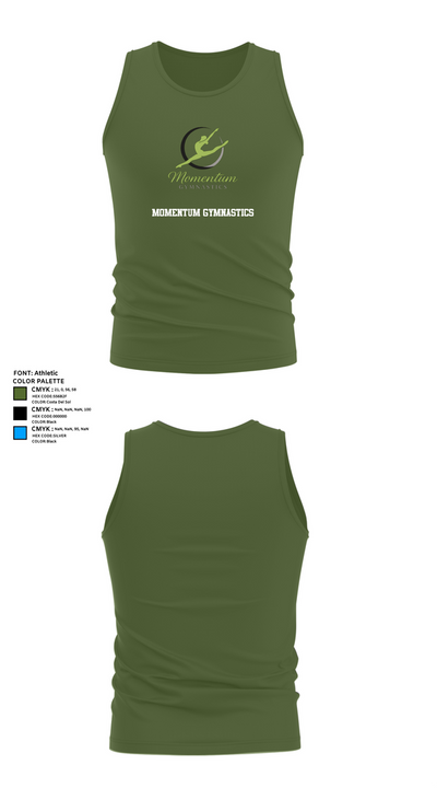 Momentum Gymnastics 76480317 Tank Top - 23