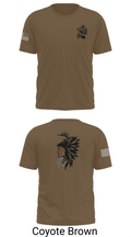 101st airborne 1-327 35416174 Old School Cotton Feel Shirt - 10