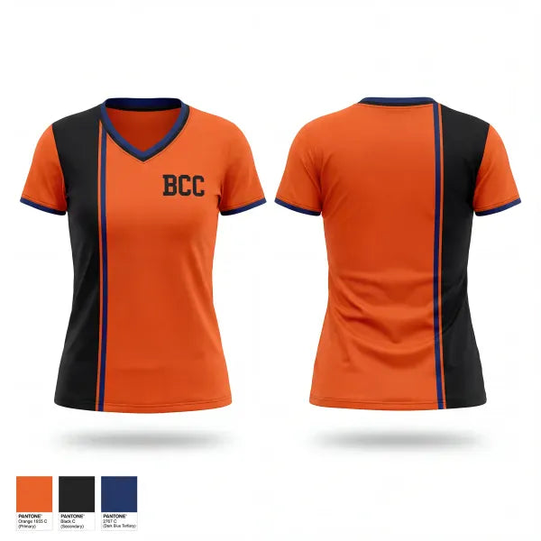 Womens Short Sleeve Vneck Shirt, BCC, Police, Teamtime, Team time, sublimation, custom sports apparel, team uniforms, spirit wear, spiritwear, sports uniforms, custom shirts, team store, custom team store, fundraiser sports, apparel fundraiser