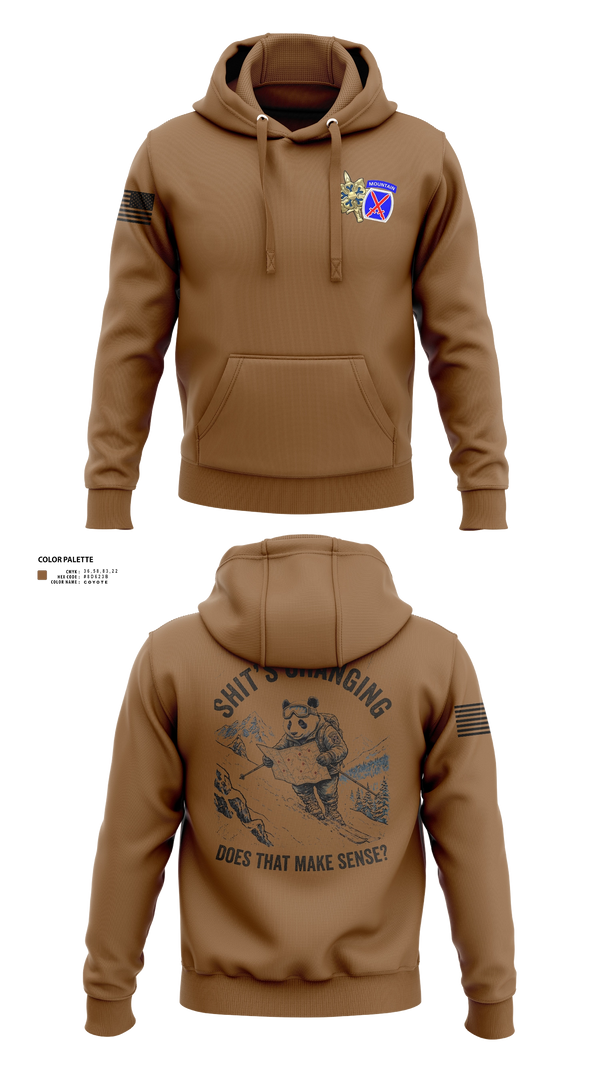 Hoodie, 10th MTN, G2 ACE, Army, Teamtime, Team time, sublimation, custom sports apparel, team uniforms, spirit wear, spiritwear, sports uniforms, custom shirts, team store, custom team store, fundraiser sports, apparel fundraiser