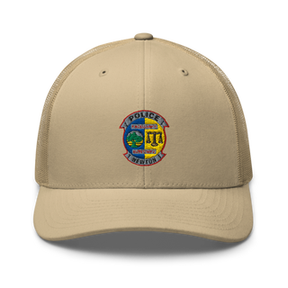 Newton Police Department 7766110 Retro Trucker Hat | Yupoong 6606