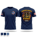 Sunsites Pearce Fire District S301 93486080 Short Sleeve Performance Shirt - 1