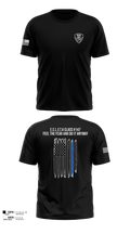 ECC Law Enforcement Training Academy 82210075 Short Sleeve Performance Shirt - 100