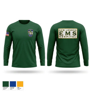 Long Sleeve Performance Shirt, New London Hospital Ambulance Service, EMS/EMT, Teamtime, Team time, sublimation, custom sports apparel, team uniforms, spirit wear, spiritwear, sports uniforms, custom shirts, team store, custom team store, fundraiser sports, apparel fundraiser