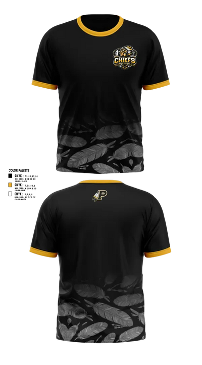 Pittsburgh Chiefs 90737698 Short Sleeve Performance Shirt - 3