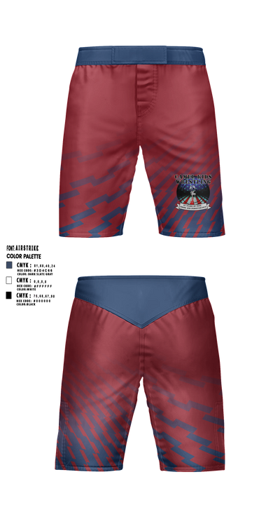 Camel Kids Wrestling 14440323 Fight Shorts - 1