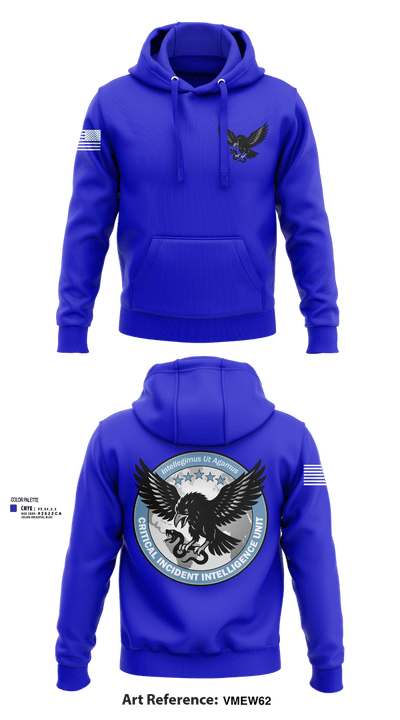 Critical Incident Intelligence Unit 55950160 Hoodie - 104