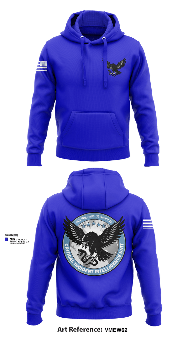 Hoodie, Critical Incident Intelligence Unit, , Teamtime, Team time, sublimation, custom sports apparel, team uniforms, spirit wear, spiritwear, sports uniforms, custom shirts, team store, custom team store, fundraiser sports, apparel fundraiser