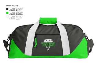 Duffle Bag, Vipers, Softball, Teamtime, Team time, sublimation, custom sports apparel, team uniforms, spirit wear, spiritwear, sports uniforms, custom shirts, team store, custom team store, fundraiser sports, apparel fundraiser