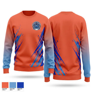 Crew Neck Sweatshirt, Back bay blue crabs, Baseball, Teamtime, Team time, sublimation, custom sports apparel, team uniforms, spirit wear, spiritwear, sports uniforms, custom shirts, team store, custom team store, fundraiser sports, apparel fundraiser